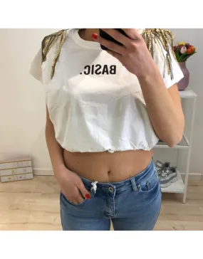 CROP SHIRT BASIC BIANCA