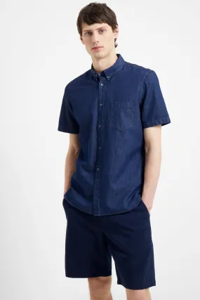 French Connection Denim Manica corta - Blu navy - Camicia