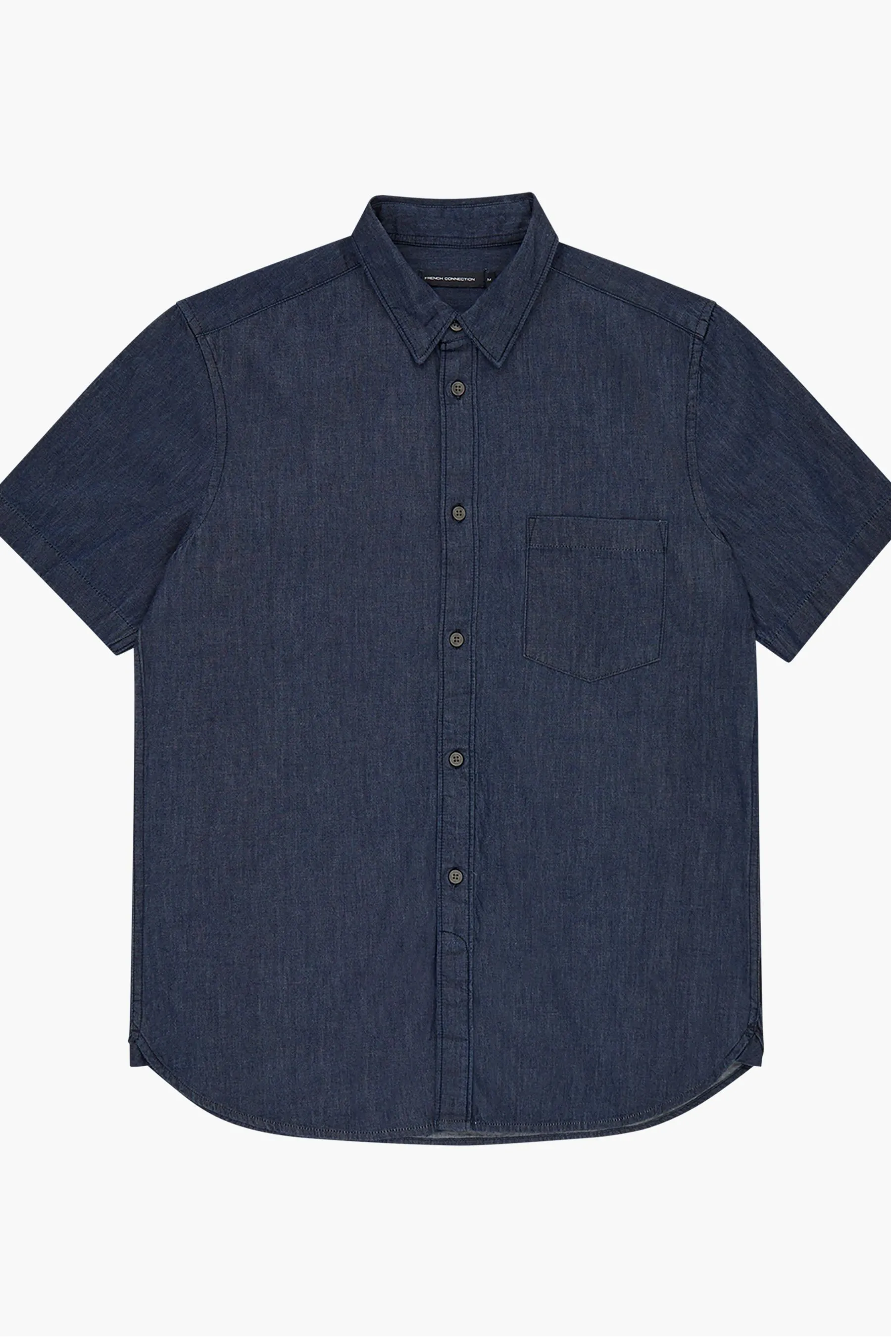 French Connection Denim Manica corta - Blu navy - Camicia