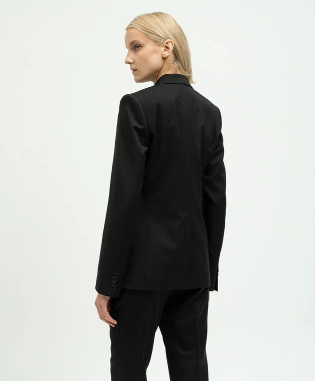 Helmut Lang Giacca di lana nera O01HW104