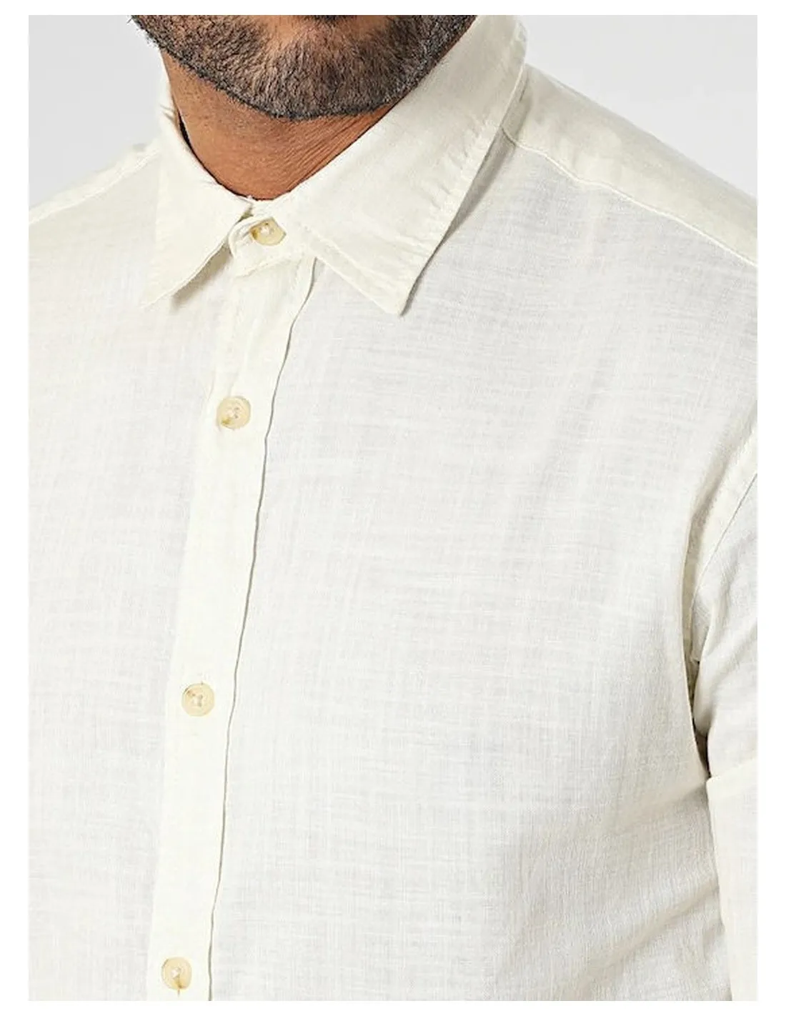 JACK & JONES UOMO JJSLUB SHIRT LS