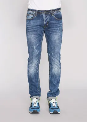 Jeans aderenti in denim stretch