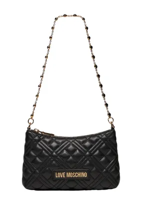 LOVE MOSCHINO Pochette Donna Nero Oro JC4342PP0ILA0000