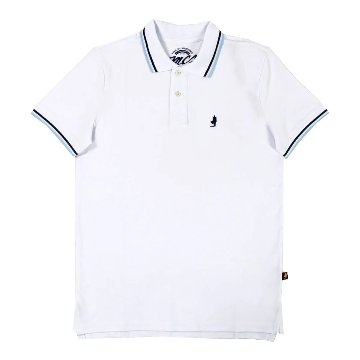 MCS polo uomo colore bianco