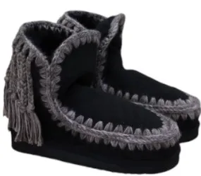 Mou Stivali Con Frange fw101063a Eskimo 18 Wool Braids