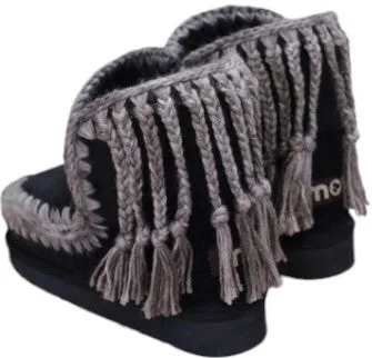 Mou Stivali Con Frange fw101063a Eskimo 18 Wool Braids