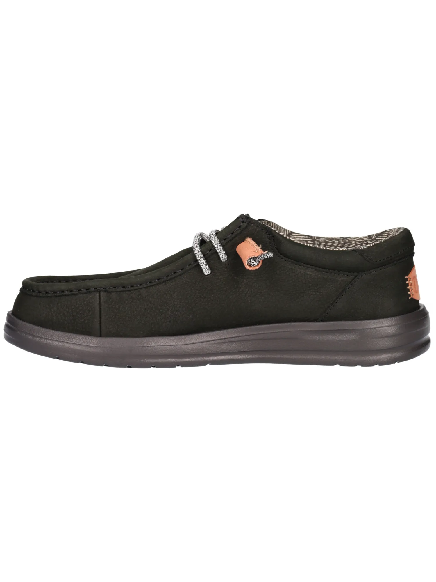 Scarpa slip on Hey Dude Wally Grip da uomo nera