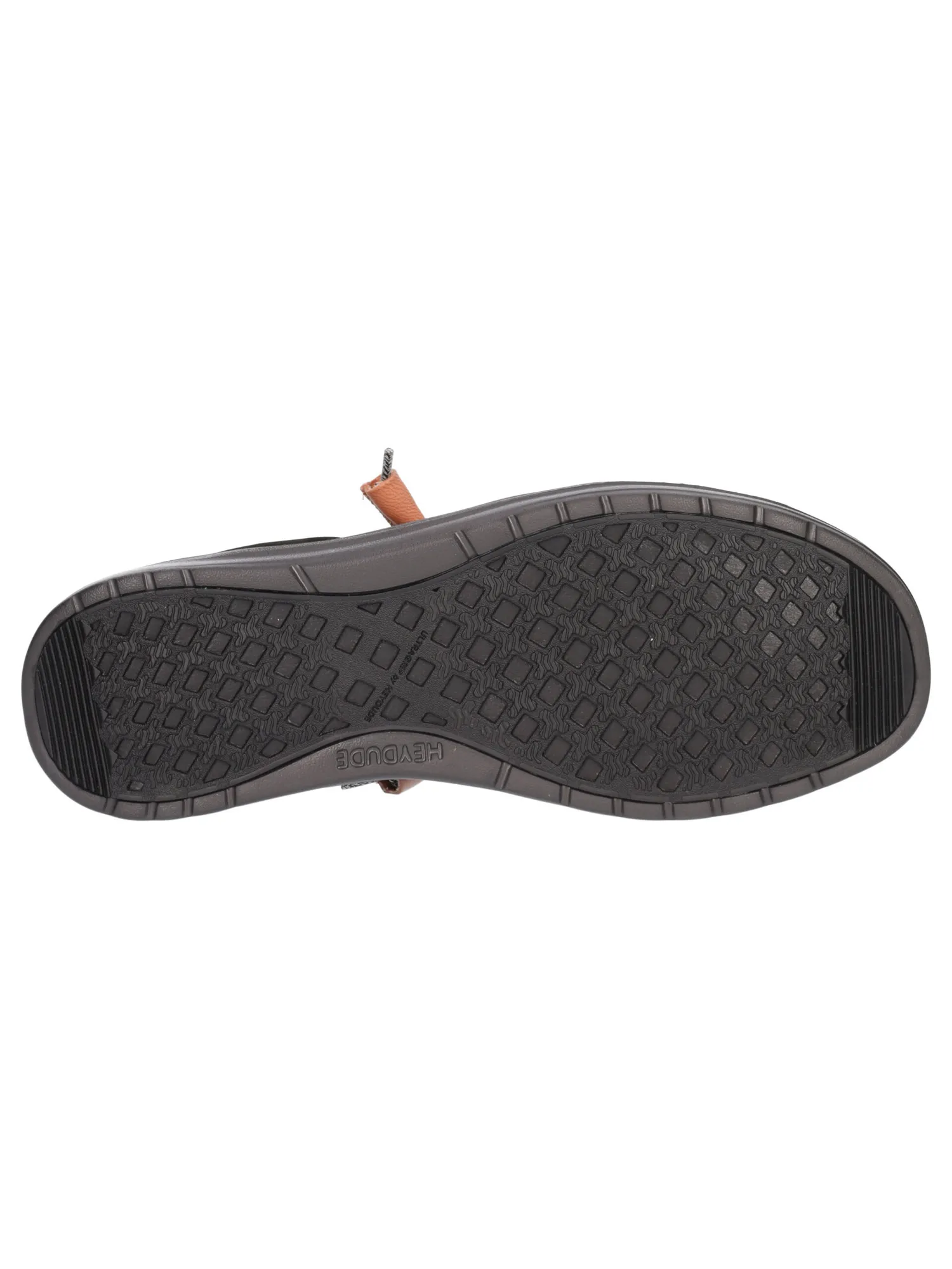 Scarpa slip on Hey Dude Wally Grip da uomo nera