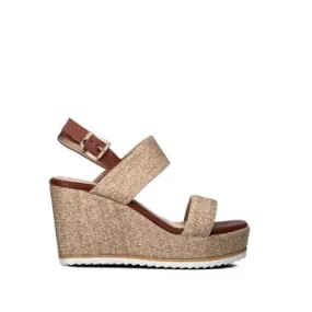 Scarpe donna LAURA BIAGIOTTI Sandali Plateau Corda 6818 Beige