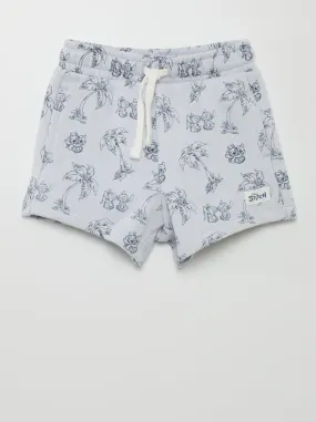 Shorts con stampa 'Stitch' all over - BLU