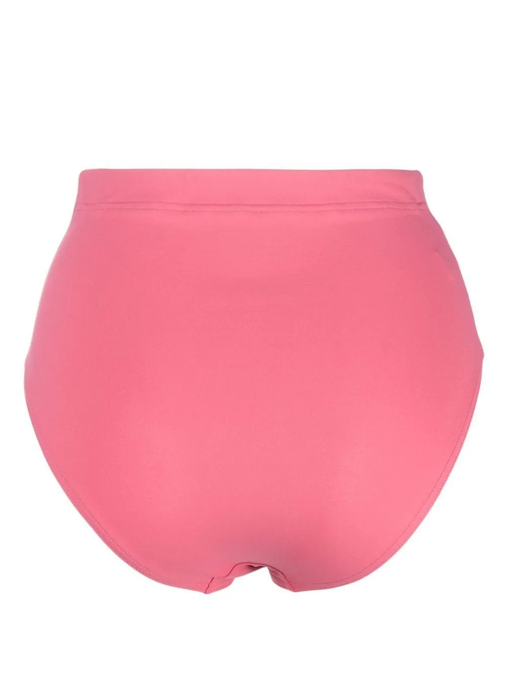 Slip bikini a vita alta in rosa - donna