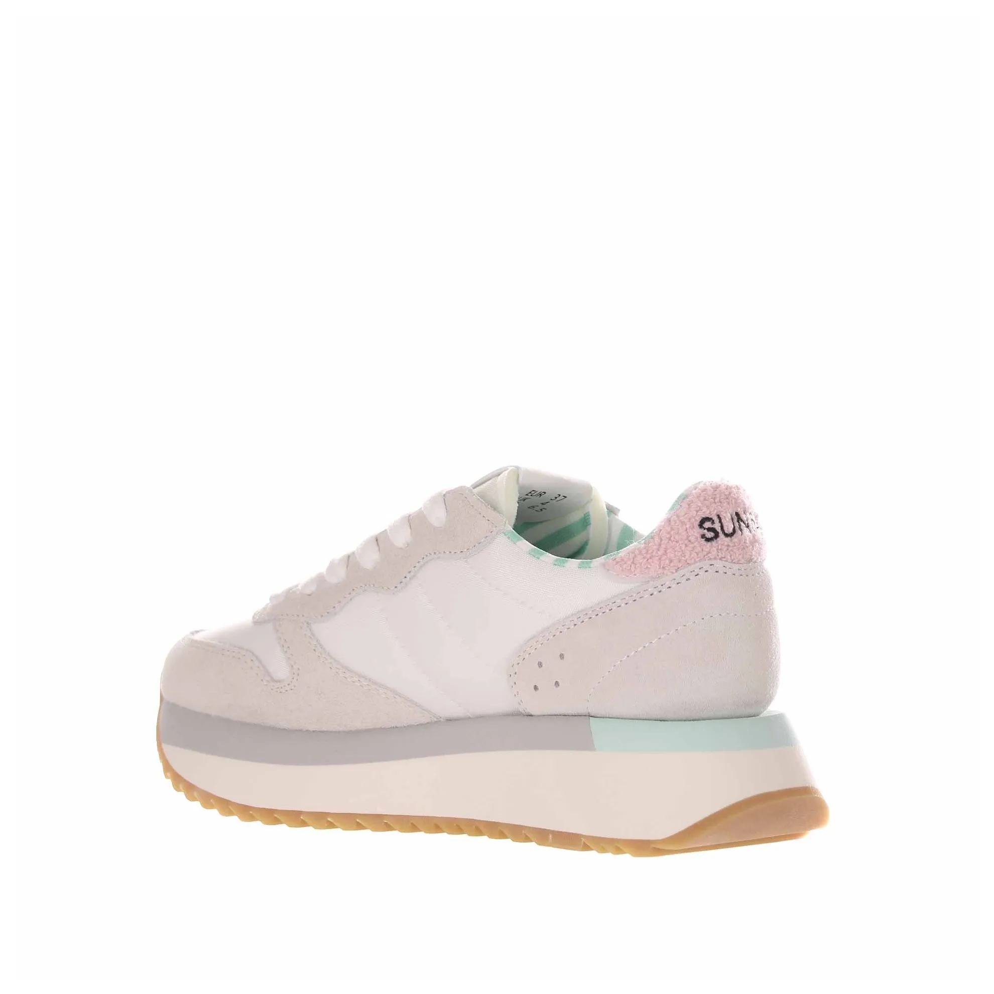 Sneaker big stargirl sponge in camoscio