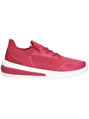 Sneaker Geox Spherica da donna rosso ciclamino