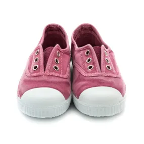 Sneaker In Tessuto Rosa Bambina E Teenager