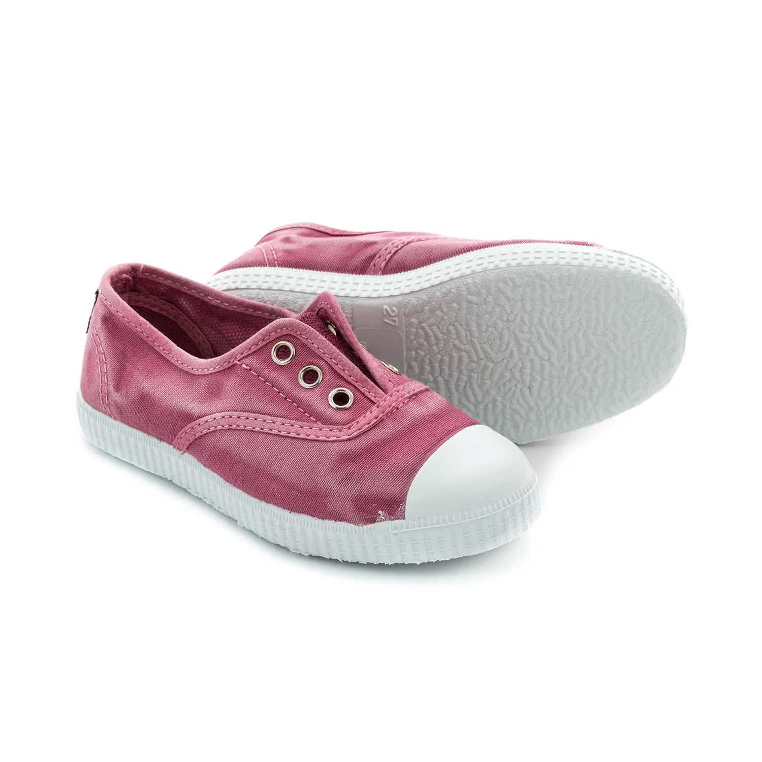 Sneaker In Tessuto Rosa Bambina E Teenager