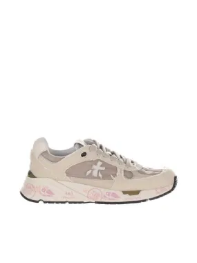 Sneaker mase in camoscio e nylon