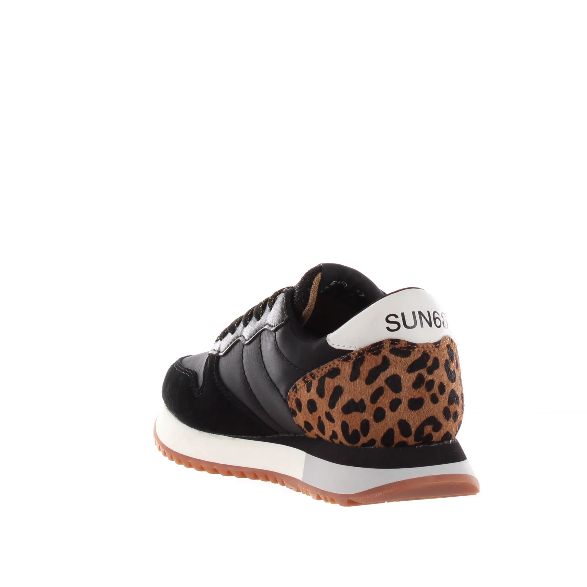 Sneaker stargirl animal in camoscio