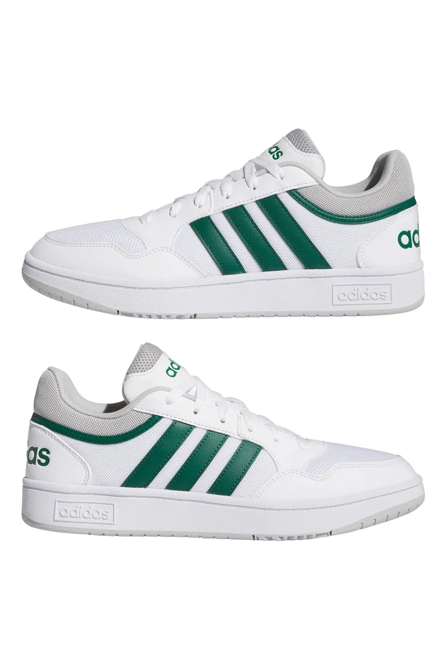 Sneakers Bianche con Lacci Adidas Hoops 3.0 Summer