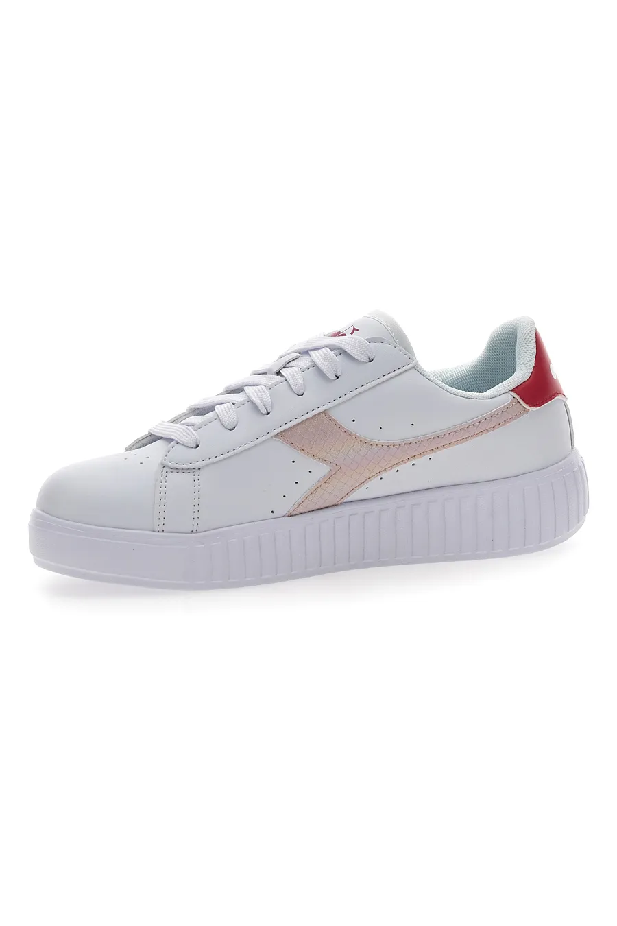 Sneakers con Lacci Bianche Diadora Game Step GS Glazed