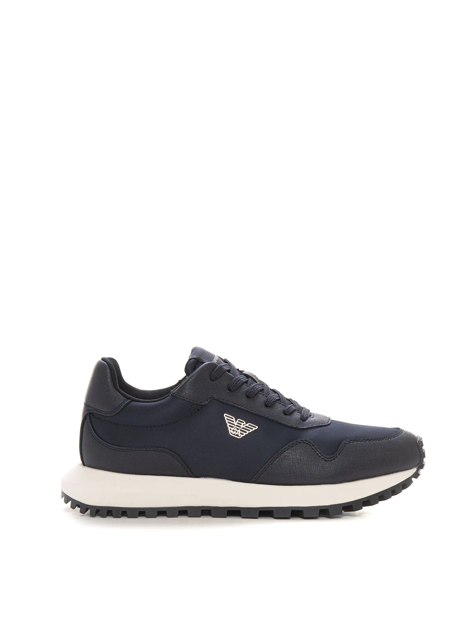 Sneakers con lacci Blu Emporio Armani Uomo