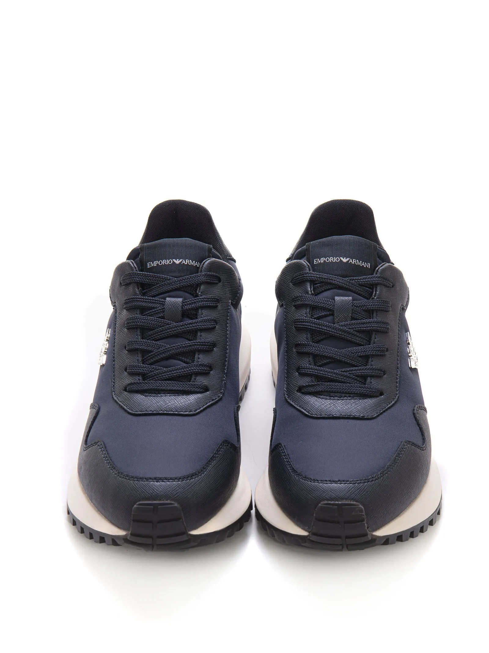 Sneakers con lacci Blu Emporio Armani Uomo