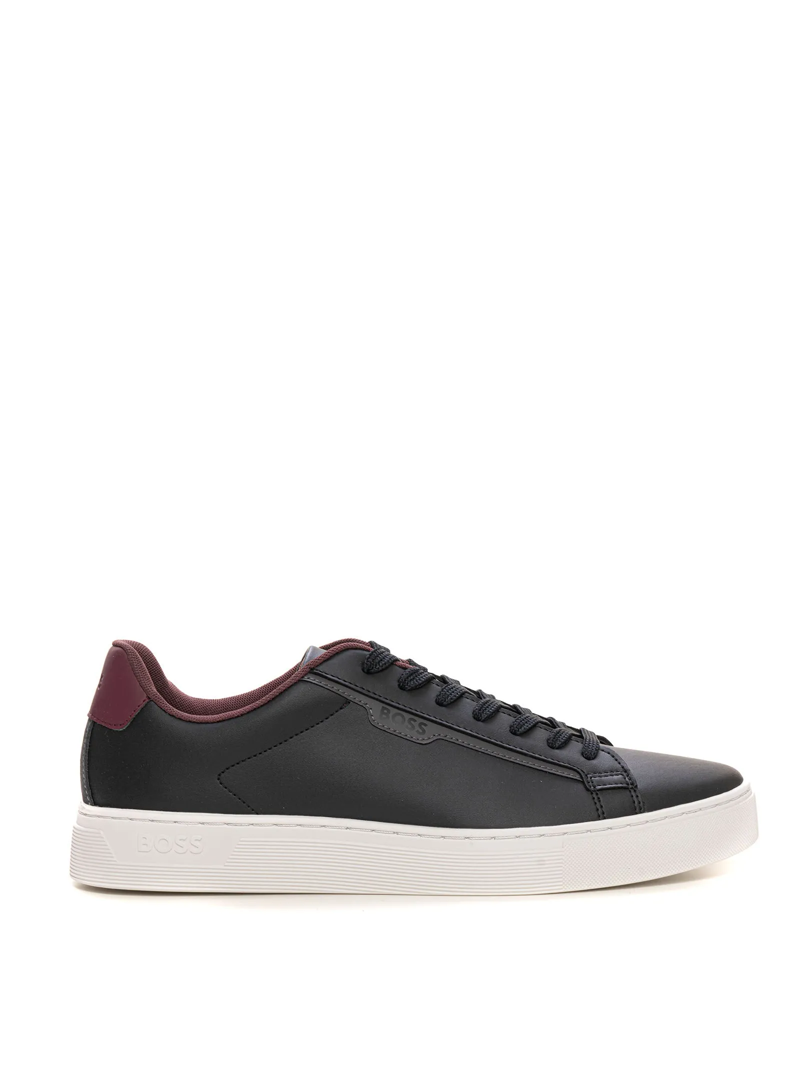 Sneakers con lacci Nero BOSS Uomo