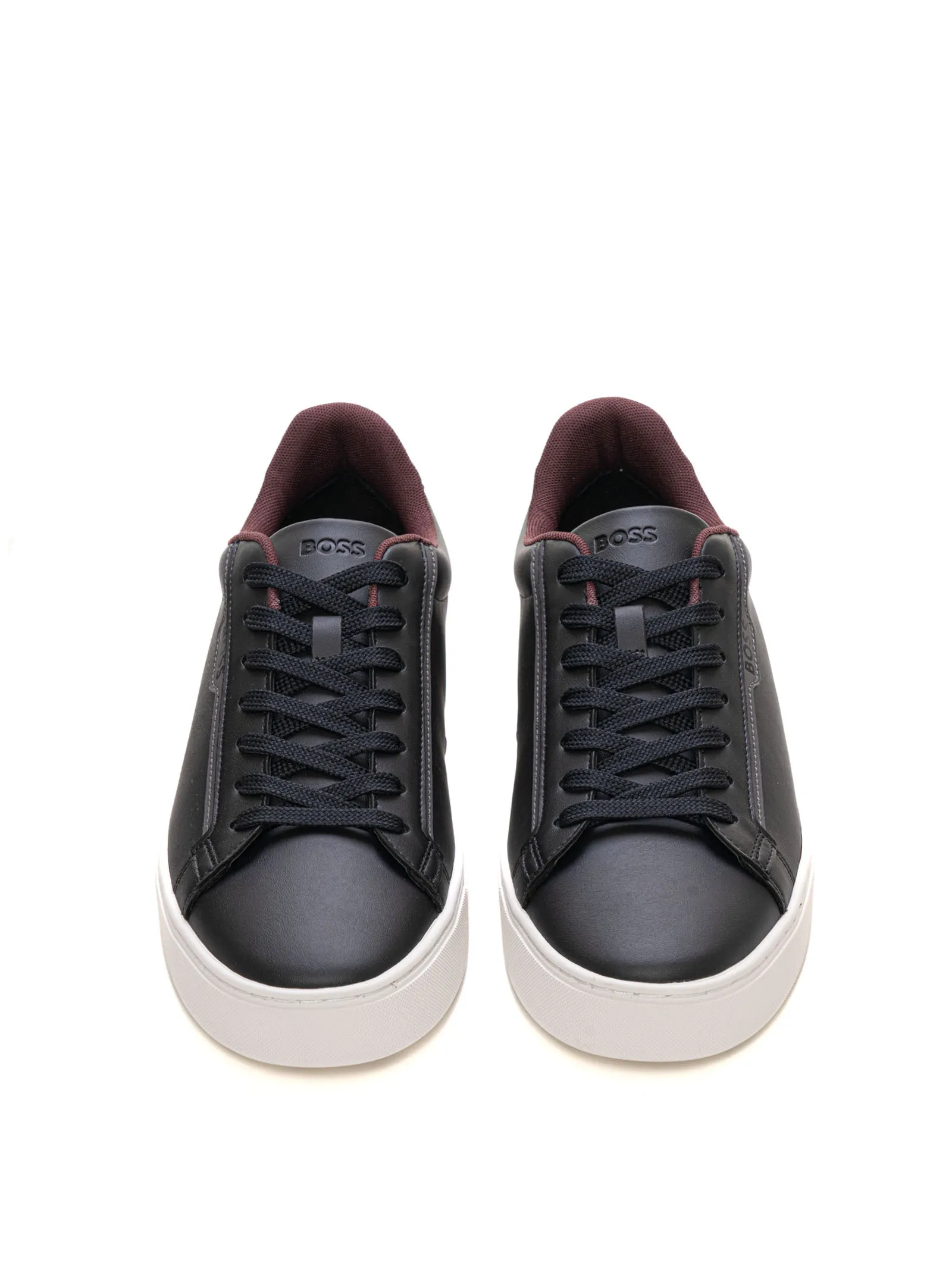 Sneakers con lacci Nero BOSS Uomo