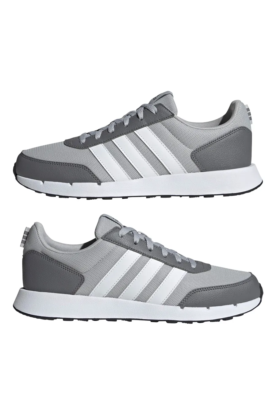 Sneakers Grigie con Lacci Adidas Run 50 S