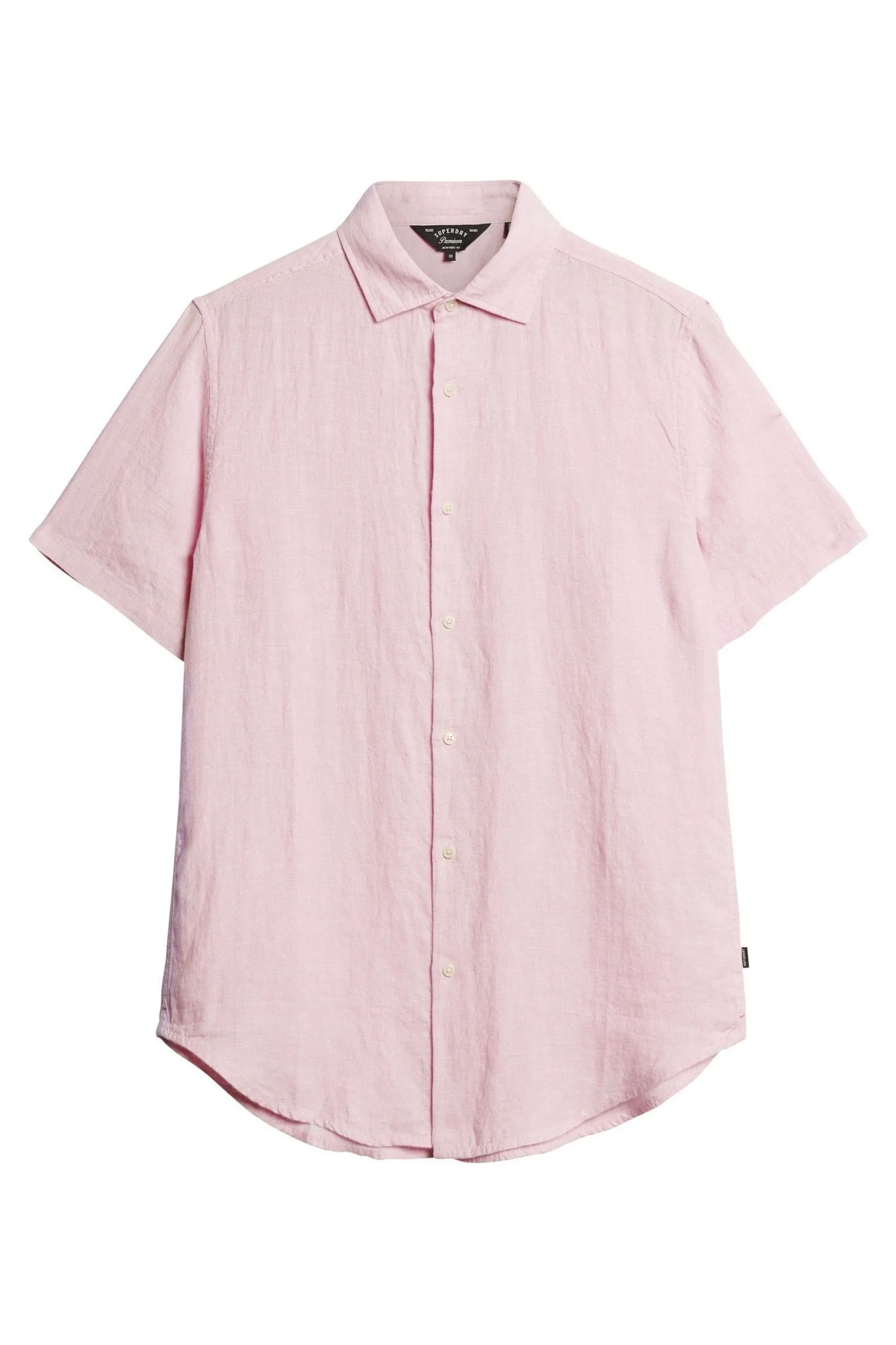 Superdry Studios - Camicia casual in lino a maniche corte