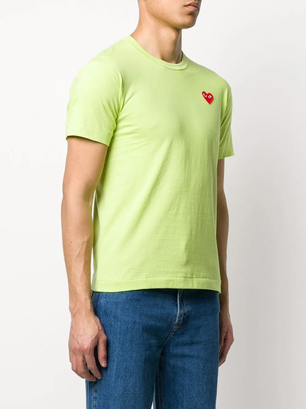 T-shirt con applicazione cuore