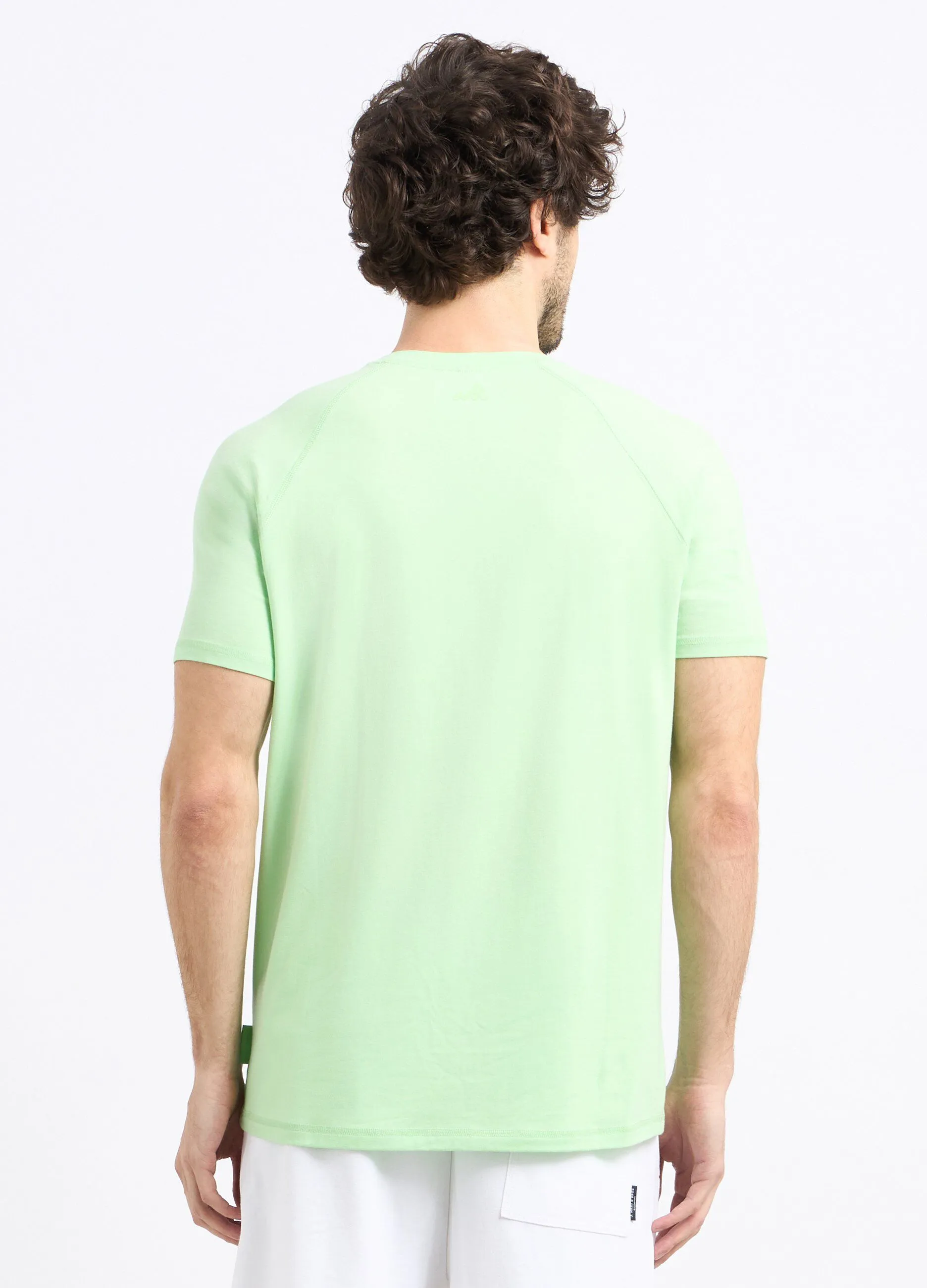 T-shirt in misto cotone stretch uomo