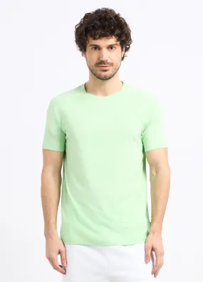 T-shirt in misto cotone stretch uomo