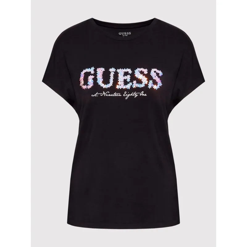 T-SHIRT LOGO FRONTALE DA DONNA GUESS