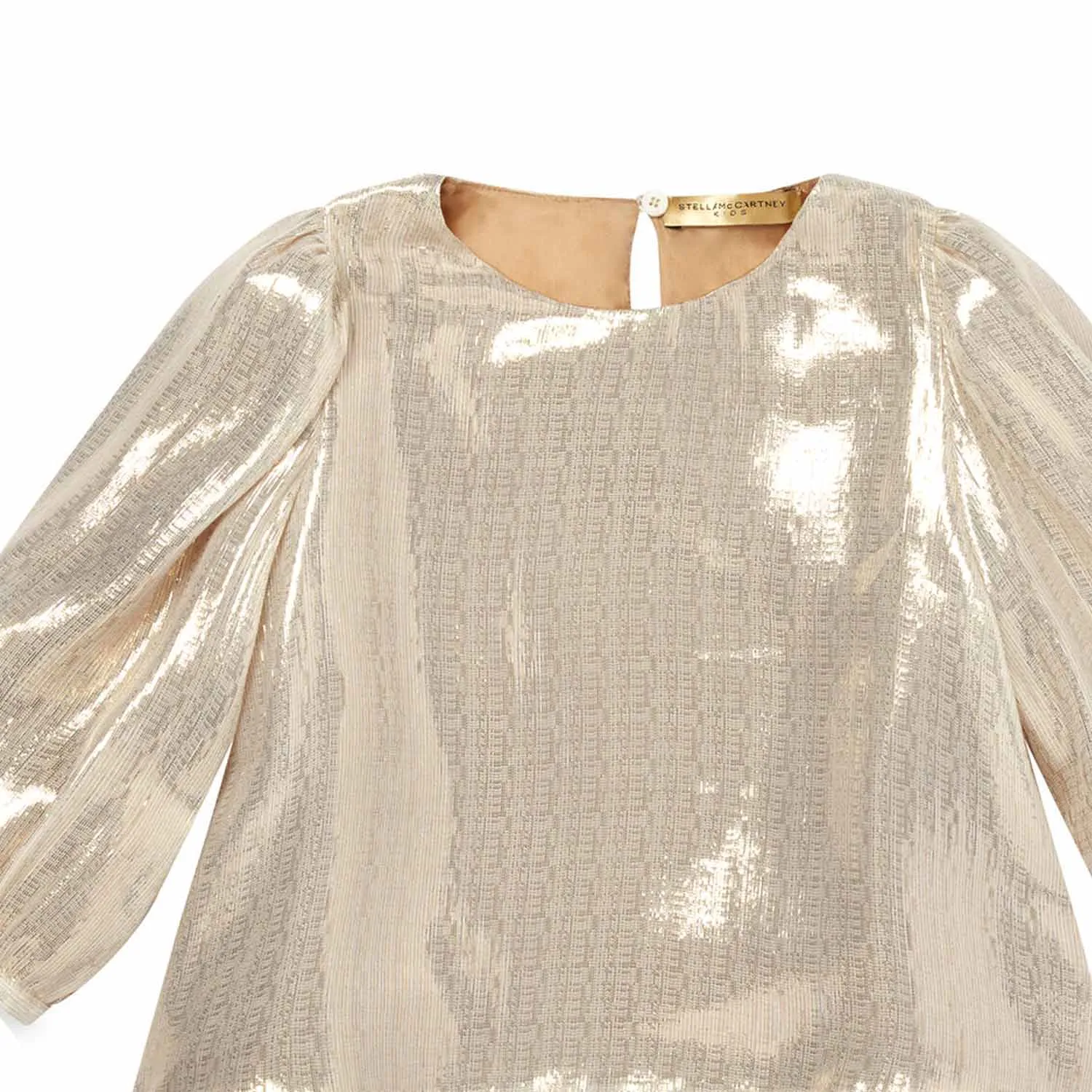 Top Oro In Chiffon