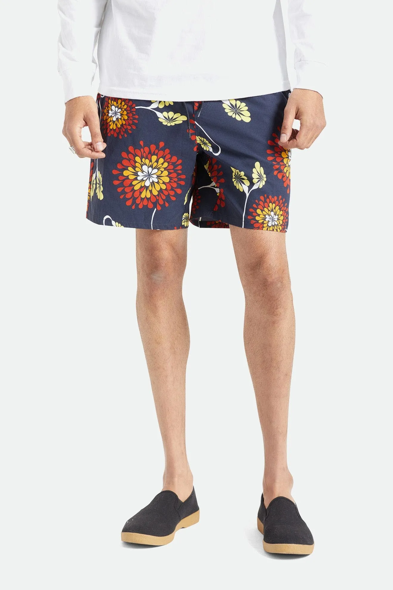 VOYAGE SHORT - NAVY GARDEN FLORAL, 16