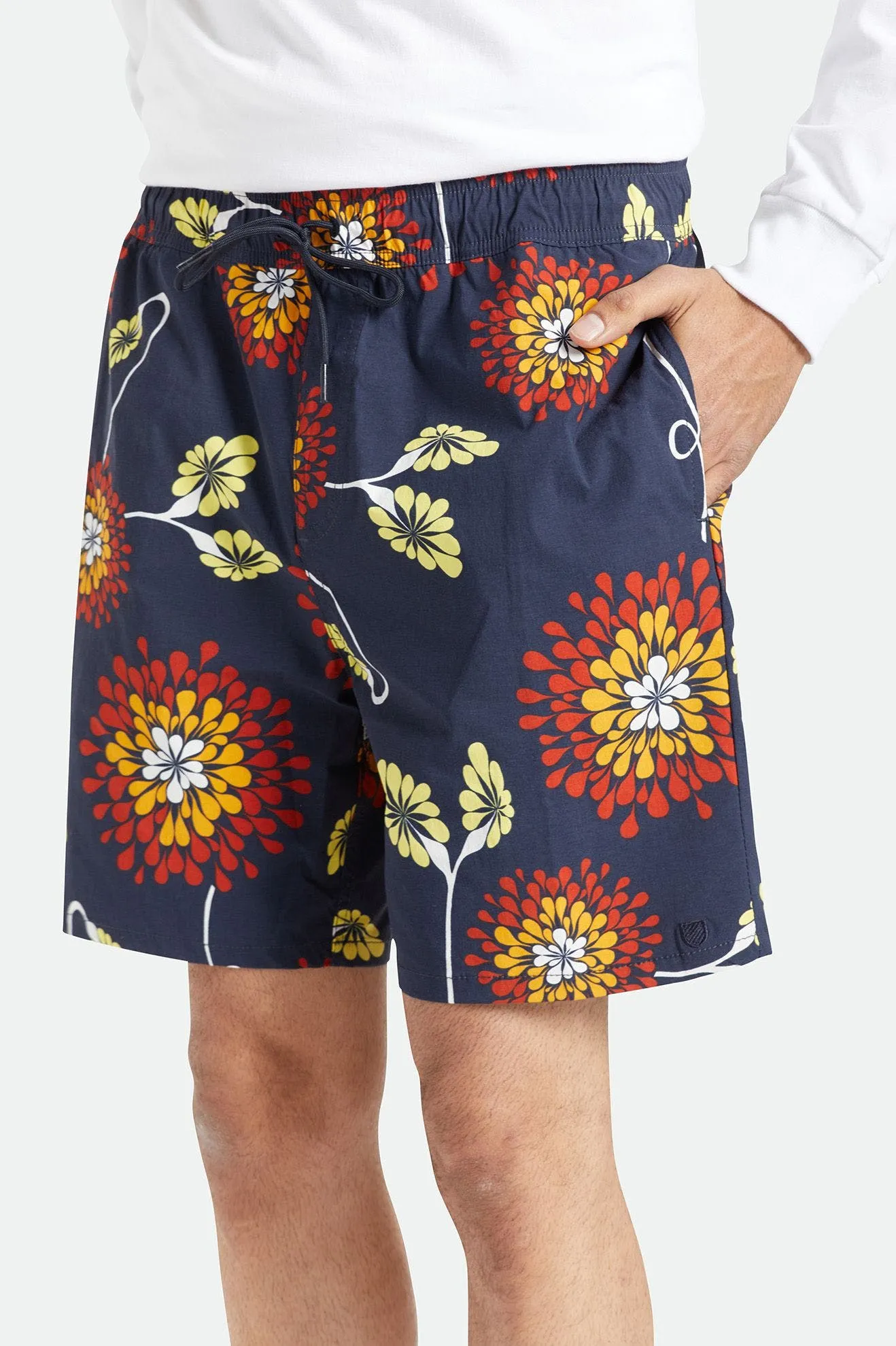 VOYAGE SHORT - NAVY GARDEN FLORAL, 16